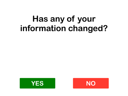 Ask a yes no question